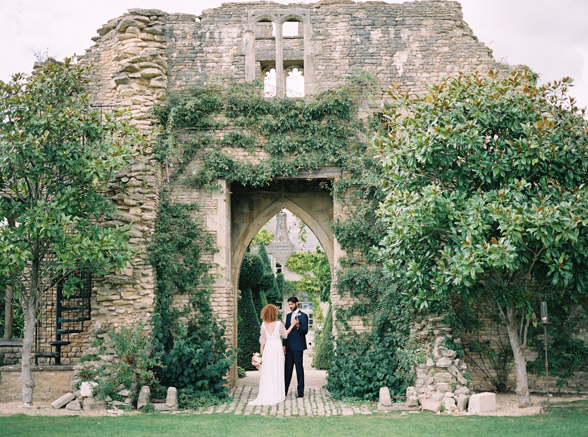 bride and groom relaxed and natural photo at euridge manor wedding venue