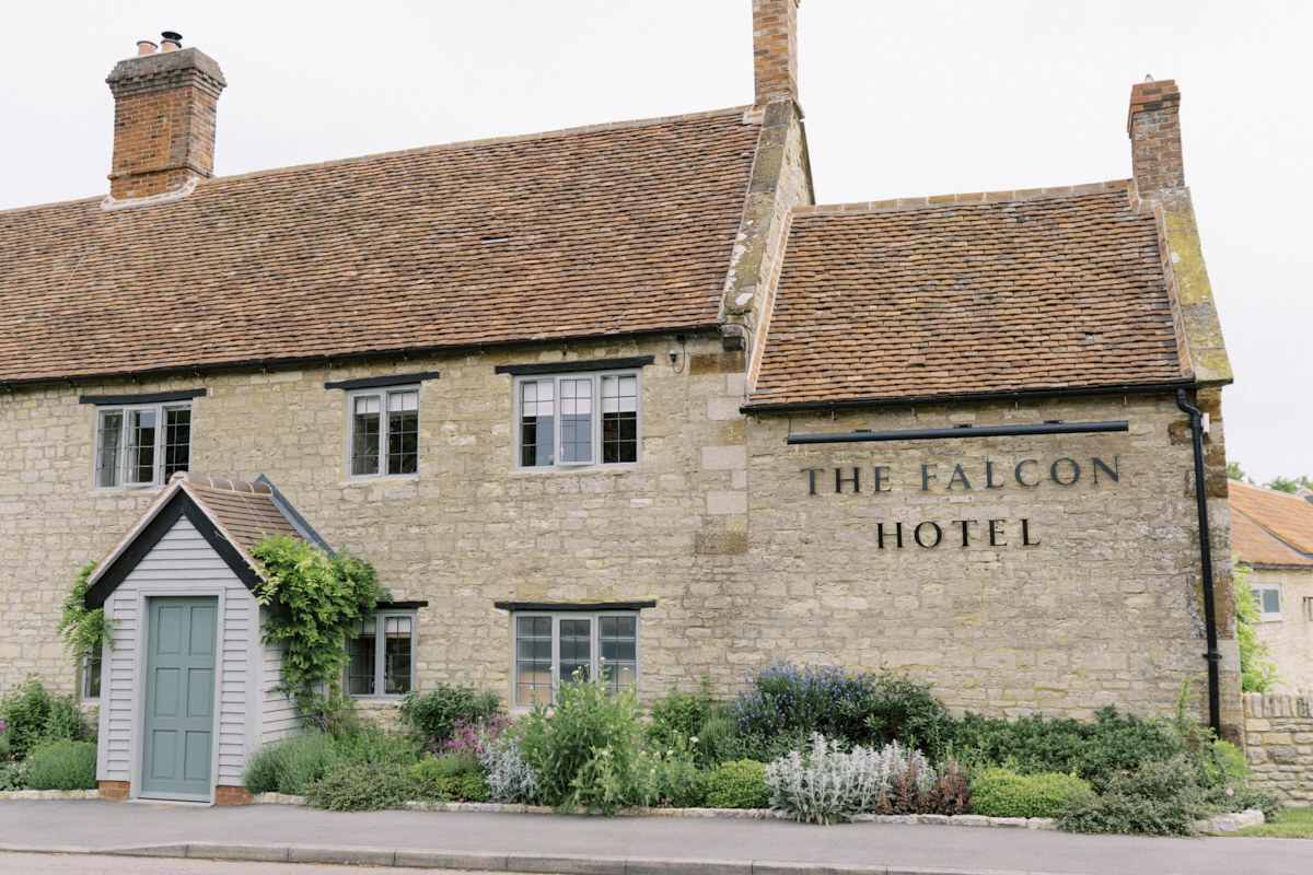 wedding at the falcon hotel in castle ashby northamptonshire