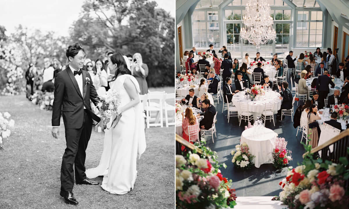 Natural and relaxed couple portrait by a professional Lincoln wedding photographer